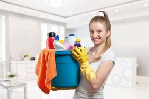 Commercial kitchen oven cleaning for a SE5 business